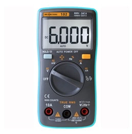 RICHMETERS RM102 Multifunktionales LCD-Digitalmultimeter