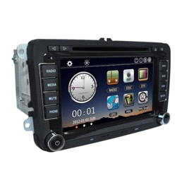 7 "radio de HD de la navegación GPS del coche de HD DVD