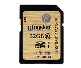 Kingston SDA10 32GB Class 10 Memory Card