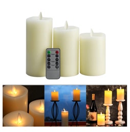 Flameless Electric LED Candle Light Kit 