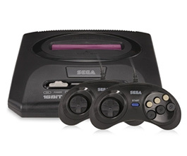 Sega Mega Drive 2 Video Game Console 